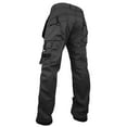 thumbnail image 3 of Mens Cargo Workwear Cordura Reinforcement Safety Utility Pant Mechanical Trouser, 3 of 3