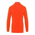 thumbnail image 5 of ACTIVE UNIFORMS Women's Long Sleeve Turtle-Neck T-Shirt Under Scrub (Orange, X-Large), 5 of 5