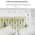thumbnail image 2 of 24Pcs Hooks J Shape Hook Peg Board Tool Organizer Accessories, White, 2 of 7