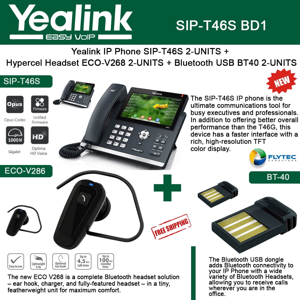 Headset for yealink t46s sale