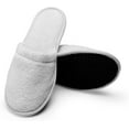 thumbnail image 1 of Pantuflas de spa viscoelásticas de algodón de rizo turco orgánico para mujer Xemadio CJWUS-3243, 1 of 1