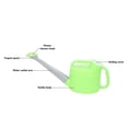 thumbnail image 4 of Regadera Para Plantas 2.5L Plástico Gran Capacidad Hervidor De Riego De Boca Grande Bote De Agua Con Caño Largo Para Plantas De Interior Y Exterior Casa Planta Jardín Flor, 4 of 7