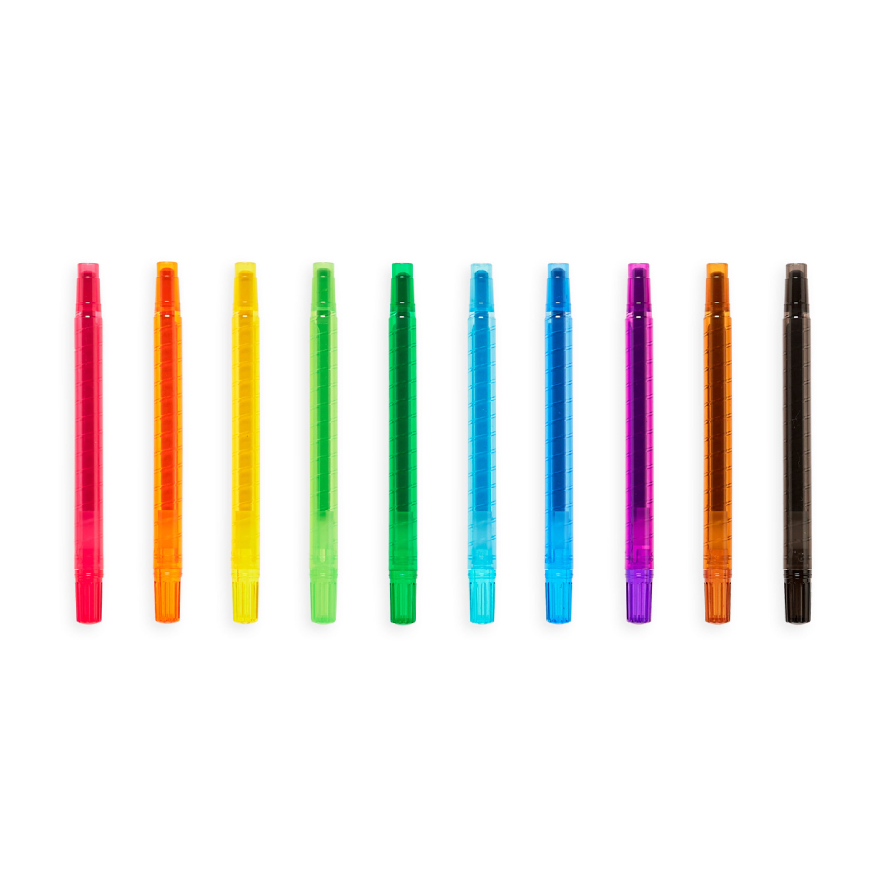 Yummy Yummy scented twist-up crayons, 10 st