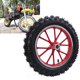 thumbnail image 5 of ENELA DE CUBLO DE Rueda 2.510 Con Un Marco DE Metal Premium, Neumático DE Rueda Delantero DE Goma Altamente Resistente Al Desgaste Para Motocicletas Pequeñas DE 49cc Fuera DE, 5 of 7