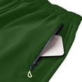 thumbnail image 7 of akafmk Men's Workout Shorts Drawstring Summer Breathable Fast-Dry Basketball Running Shorts with Zipper Pockets, 7 of 7