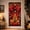 Red, variant on Trovenix Christmas Door Curtain Holiday Doorway Hanging Decor Xmas Front Door Decoration