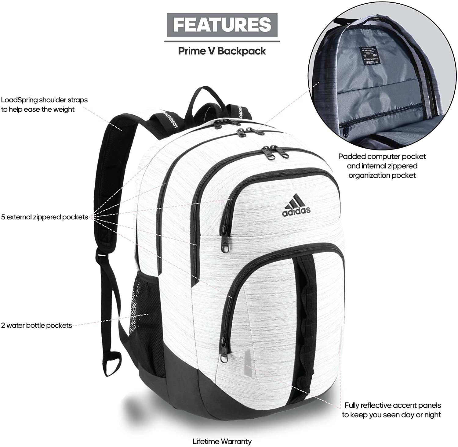 adidas Unisex Prime Backpack