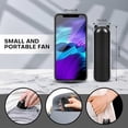 thumbnail image 5 of Mini Fan Handheld, 3 Speeds Rechargeable Quiet Mini Handheld Fan[9-15 Working Hours], Portable USB, 5 of 5