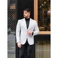 thumbnail image 4 of COOFANDY Mens Casual Suit Blazer Jackets Lightweight Sports Coats Two Button Sport Jacket, 4 of 6