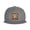 Gray, variant on Flat Bill Visor Classic Snapback Hat Dark Giraffe Print Adjustable Baseball Cap for Men Women Black