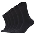 thumbnail image 1 of s.Oliver Calcetines unisex paquete de 6 - Calcetines de tenis Essentials, lisos Negro 35-38, 1 of 3
