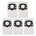 2024 5 PCS Vacuums Cleaner Filter Bags Self Locking Non Woven Fabric