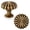 Antique Brass, variant on 10 Pack Antique Brass Cabinet Knobs for Kitchen Cabinets and Dresser Drawers，Zinc Alloy Hardware Handles Pulls，Vintage Cupboard Drawer Knob