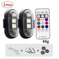 thumbnail image 2 of Universal Motorcycle LED Strobe Warning Light High Visibility Flashing Device For Vehicles, 2 of 4