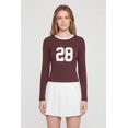 thumbnail image 2 of Women's 28 Graphic Long Sleeve Crew Neck Top, 2 of 4