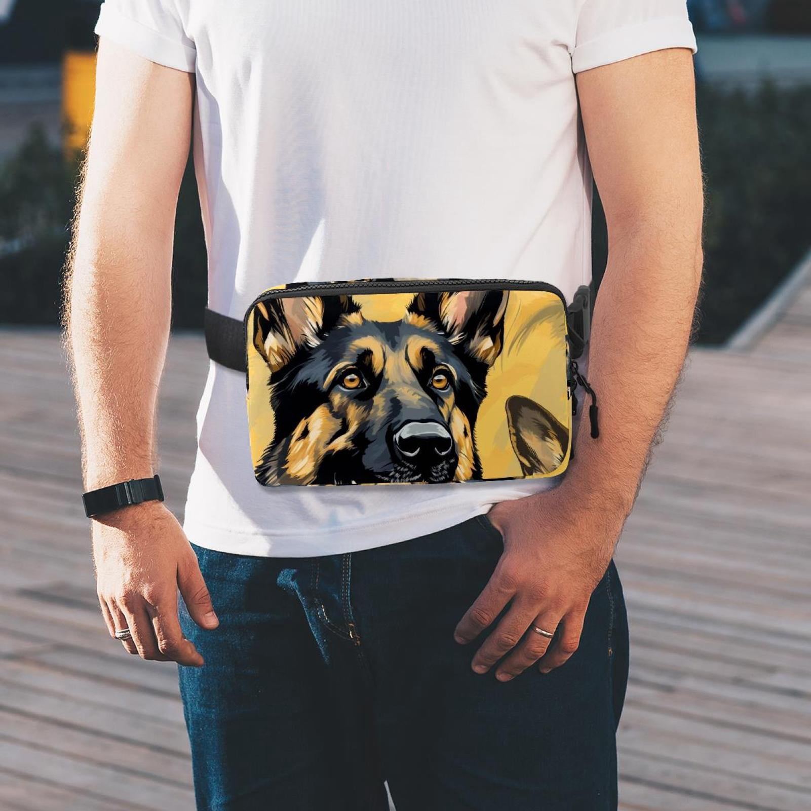 Sheepdog Lightweight Adjustable Extension Strap Unisex Fanny Pack Waist Pack Cross Body Bag