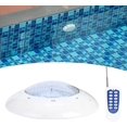 thumbnail image 4 of Veeki 18W 159LED IP68 Waterproof Swimming Pool Remote Control Underwater Wall Light, Seven Colors Easy Installation for Garden, AC 12V Wide Application-0518, 4 of 5