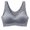 Grey, variant on Xijirk Women Scalloped V Neck Wireless Bra Seamless Padded Wide Strap Comfort Sleep Bralette for Everyday Home Wear,Green,S