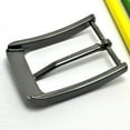 thumbnail image 2 of Alloy Pin Buckle Men Leather buckle replacement Belt Replacement Brass Roller Belt Buckle, 2 of 8