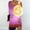 Purple, variant on WXLWZYWL Ladies Evening Dresses Casual Halloween Printed Dress Long Sleeve Strapless Dress Fashion Round Neck Suspender Off Shoulder Dress