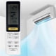 thumbnail image 4 of 0010402886W For Haier Air Conditioner Infrared Remote Control Plastic Ergonomic Replacement Controll, 4 of 5