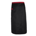 thumbnail image 6 of Durable Half Size Waist Kitchen Apron Catering Chef Hotel Waiter Pub Bar Apron Black, 6 of 9