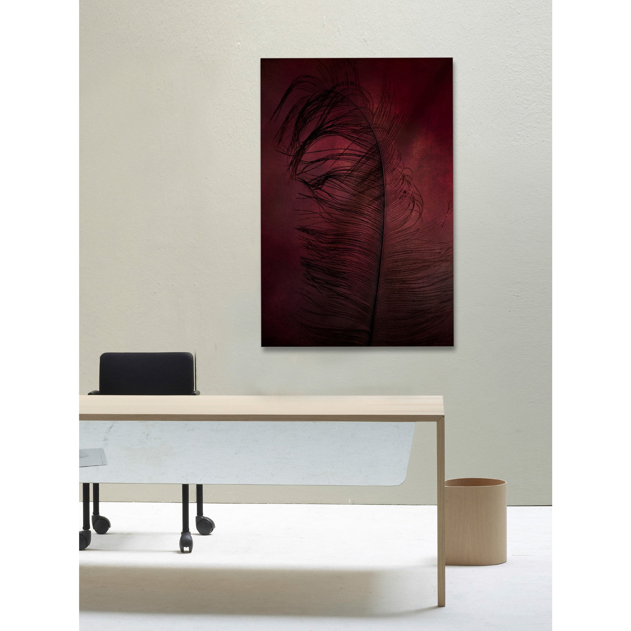 Marmont Hill "Plumtickled" by Robert Dickinson Painting Print on Canvas