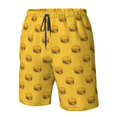 thumbnail image 4 of Logiee Burger 1 Print Mens Swim Trunks Quick Dry Board Shorts,Breathable Hawaii Beach Shorts Swimwear Bathing Suits-Large, 4 of 6