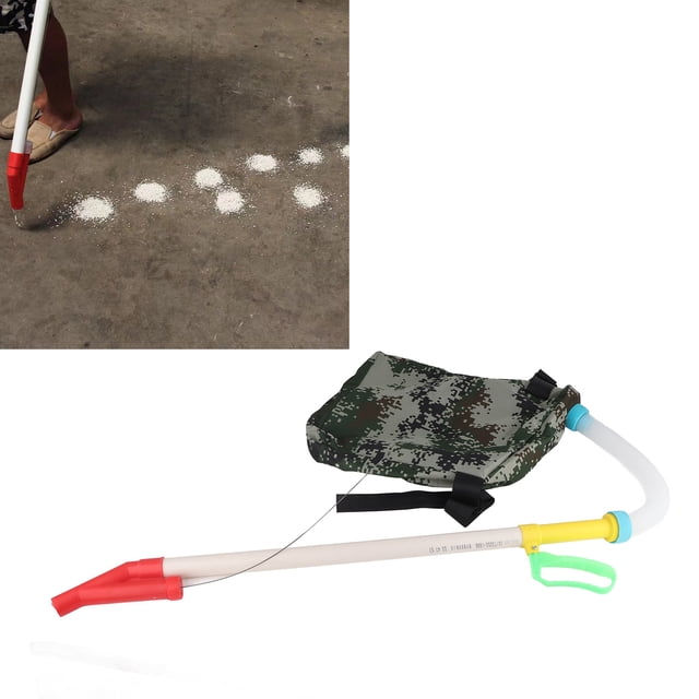 Fertilizer Spreader, Shoulder Strap Adjustable Easy To Operate Beans Seeder Large Capacity Multifunctional Knob Adjustment Manual for Corn for Agriculture