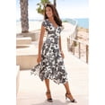thumbnail image 2 of LASCANA Women's Handkerchief Hem Dress Tie, 2 of 5