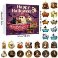 thumbnail image 3 of Halloween 2D Reading Ornament Set Halloween Christmas Tree Reading Ornament 2D Acrylic Halloween Reading 2D Calendar Ornament Set Battery Operated Christmas Lights with Timer Short Digital Kitchen, 3 of 3