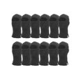 thumbnail image 1 of TopHeadwear 12 Pack Face Ski Mask 1 Hole Balaclava, Charcoal, 1 of 1