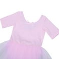 thumbnail image 5 of CHICTRY Kids Girls Gymnastics Ballet Leotard Dress Tulle Ballet Dance Tutu Skirt with Built-in Briefs Dance Outfit Pink 8-10, 5 of 7
