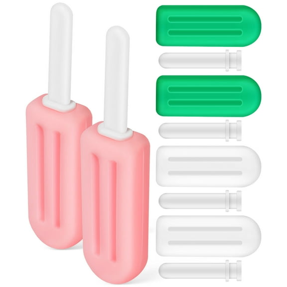 HONMEET 6 Pcs Silicone Aligner Chewies for Teeth Training Masseter Muscle Exercise Chewing