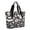 Halloween Spooky Elements, variant on Tote Bag for Women - Halloween Spooky Icons Pattern Shoulder Bag - Large Utility Work Duffle Bag with Zipper Handbag for Travel, Work, Sprots
