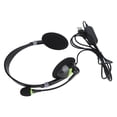 thumbnail image 4 of Auriculares con cable SY440MV de 3,5 mm/USB. Atención al cliente. Auriculares supraaurales con micrófono y cancelación de ruido. USB., 4 of 14