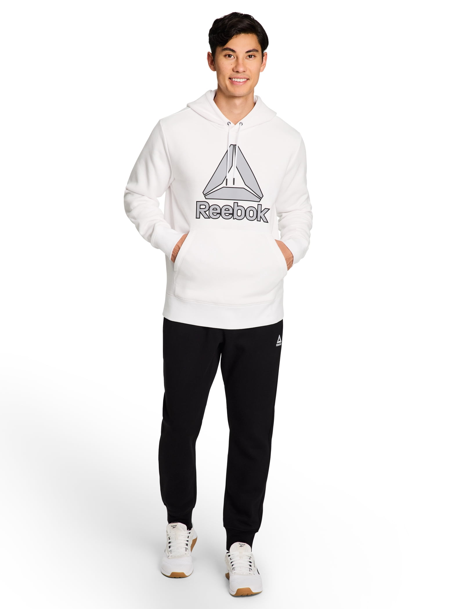 Reebok Men's and Big Men's Game Day Fleece Hoodie, Sizes XS-5XL