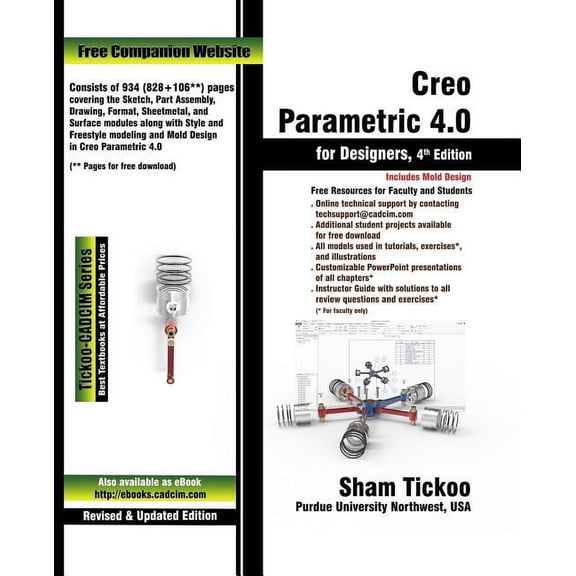 Creo Parametric 4.0 for Designers (Paperback)