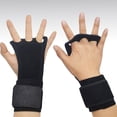 thumbnail image 5 of Ettsollp Sports Gymnastics Grips Sure Here's A Product Title for Listing 1 Pair Hand with Fastener Tape Palm Protection Wrist Support Accessories Powerlifting, 5 of 8