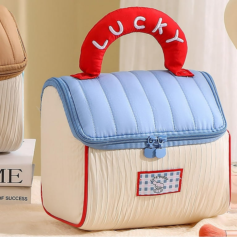 cute travel toiletry bags Personalized Hanging Bag Americana Boacay portable travel organizer is multipurpose Cute Sanrio Mesh Toiletry Bag