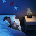 thumbnail image 4 of 3D Night LED Light Lamp Base,Adjustment 4 Modes and 16 Colors ,with Remote Control and USB Charging Cable(Black), 4 of 7