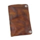 thumbnail image 3 of Cartera para hombre con cremallera, tarjetero delgado, regalo del Día del Padre, 8 ranuras para tarjetas Marrón, 3 of 9