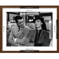 thumbnail image 2 of Art.com His Girl Friday, Cary Grant, Rosalind Russell, 1940 Photo, Brown Frame Wall Art, 21" x 17", 2 of 5