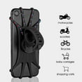 thumbnail image 6 of Cheers.US Bike Handlebar Bracket Universal Multifunction 360° Rotatable Silicone Stable Bicycle Mobile Cell Phone Holder for Navigation Bike Accessories, 6 of 7