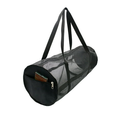 MANNYA Mesh Dive Bag Scubas or Snorkeling Diving Gear Bag Extra Large Beach Football Bag with Zipper Beach Duffels Dive Net Bag
