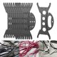 thumbnail image 1 of Soporte de almacenamiento de luces navideñas, 10 Uds., Cable de luz multiusos, envolturas de almacenamiento de luces navideñas para soporte de cables Macarena Soporte de almacenamiento de luces, 1 of 8