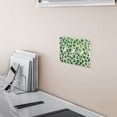 thumbnail image 5 of Yayeee Toggle Light Switch Wall Plate 3-Gang 6.37"x4.48" Decorative Outlet Cover, Green Dot Triangles Pattern, 5 of 7