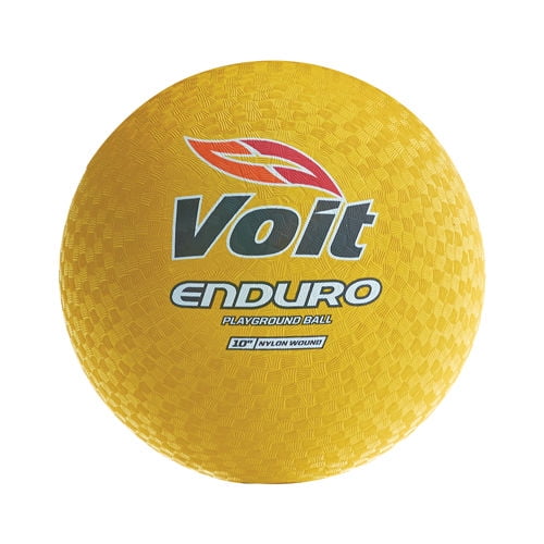 7 Inches Sportime Super-Safe Rubber Playground Ball Yellow