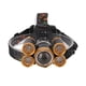 thumbnail image 4 of 4 modos al aire libre T6 XPE DIEJA AJUSTABLE DE LA DIEJA ADJUDICADA CAMBIO CAMBIO TORCHA PESCA DE PESCA LED LIGHT BATERÍA OPERADO FRENTE FLORTE FLORTE GOLD Inevent OD002631-01B, 4 of 7