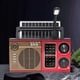 thumbnail image 3 of Radio FM AM SW para Exteriores, Radio Solar de Banda , Radio de Emergencia de Alta Sensibilidad con Altavoz LED BT., 3 of 5
